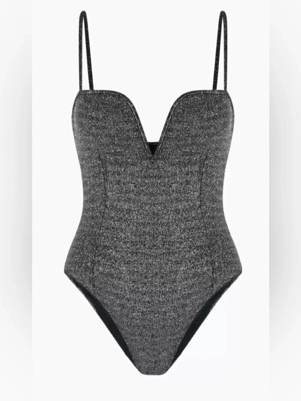 Devon Windsor Joelle Disco One-Piece Swimsuit Size M NWT